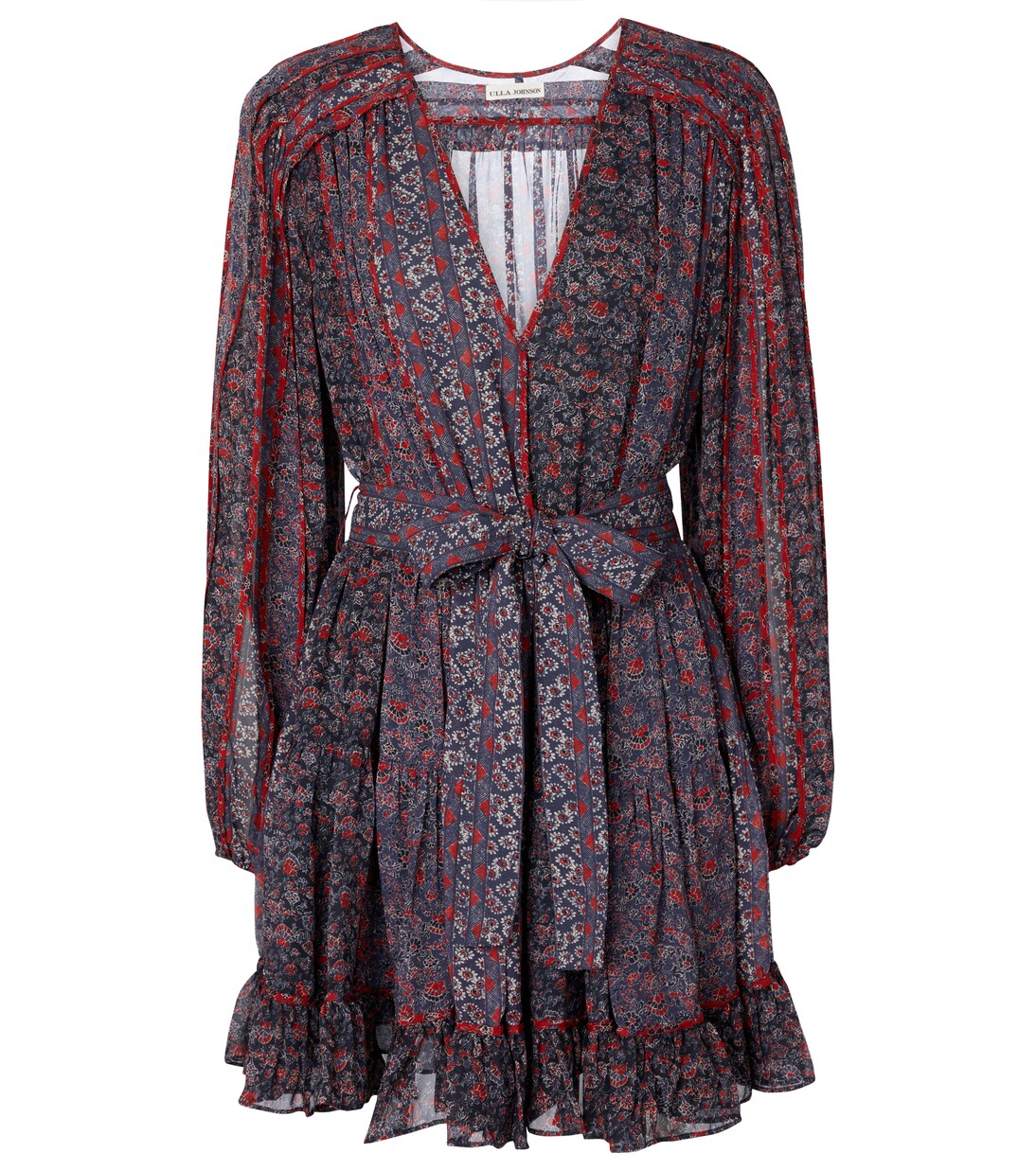 Robe Eleni en soie à fleurs | Ulla Johnson