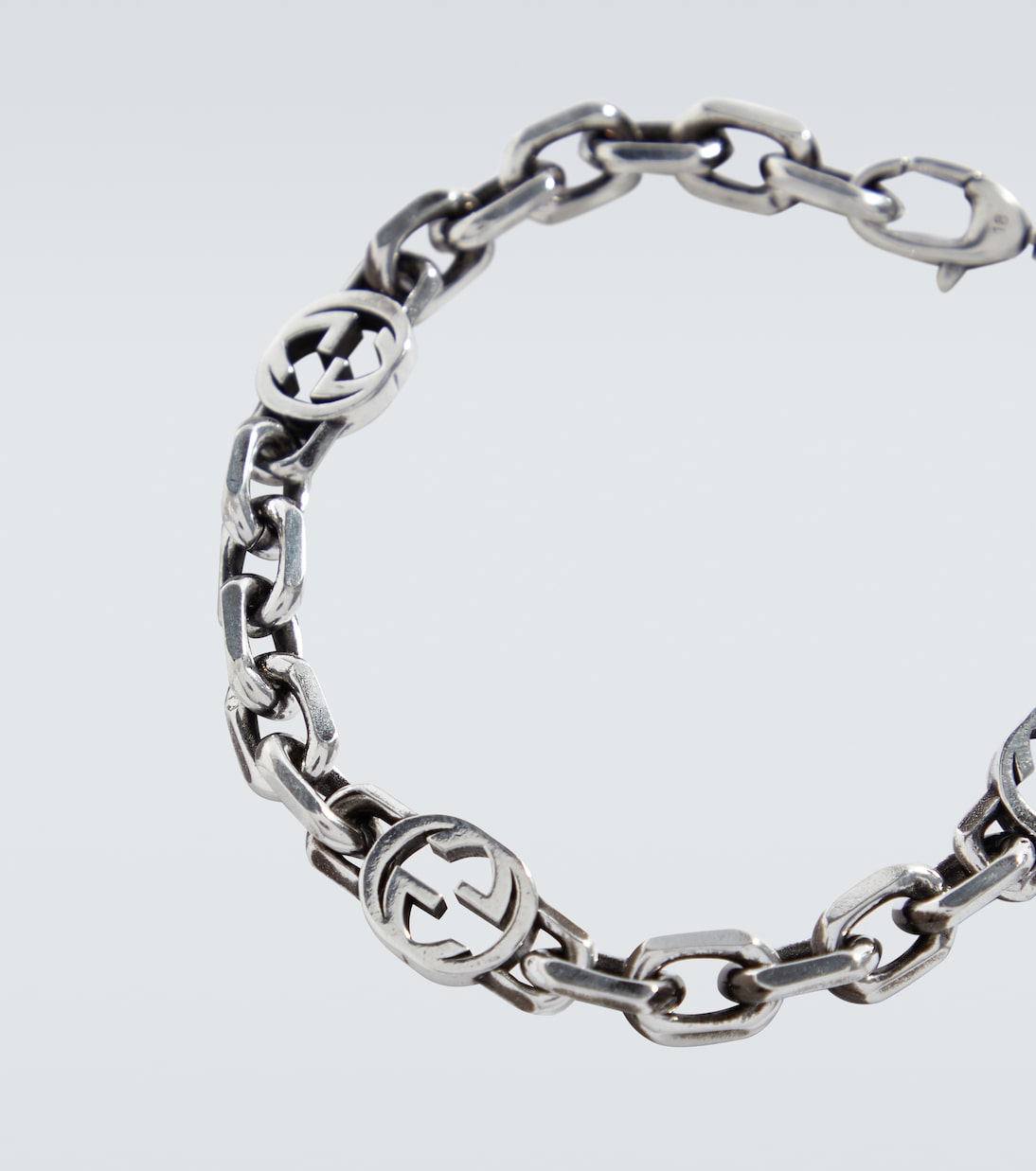 Silver Interlocking G bracelet | Gucci