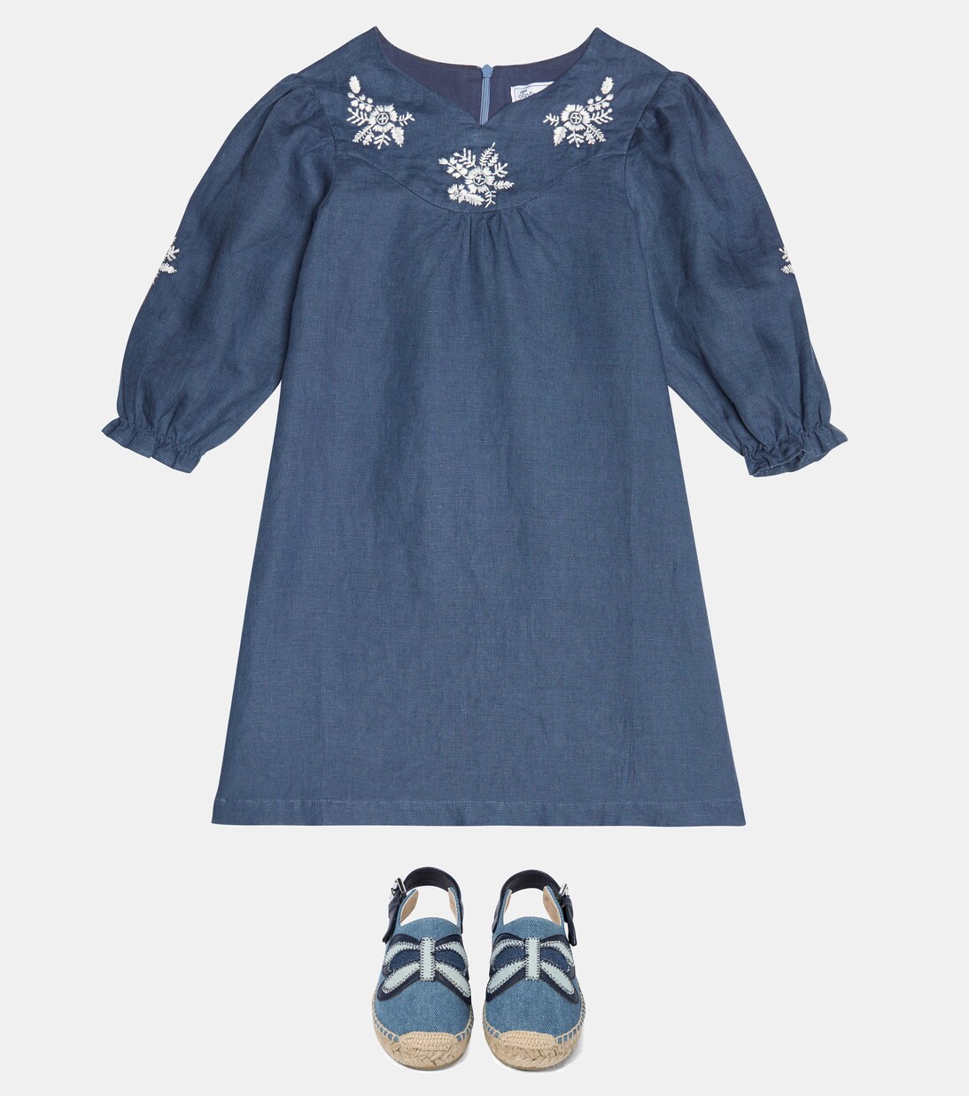 Robe brodée en coton | Tartine et Chocolat