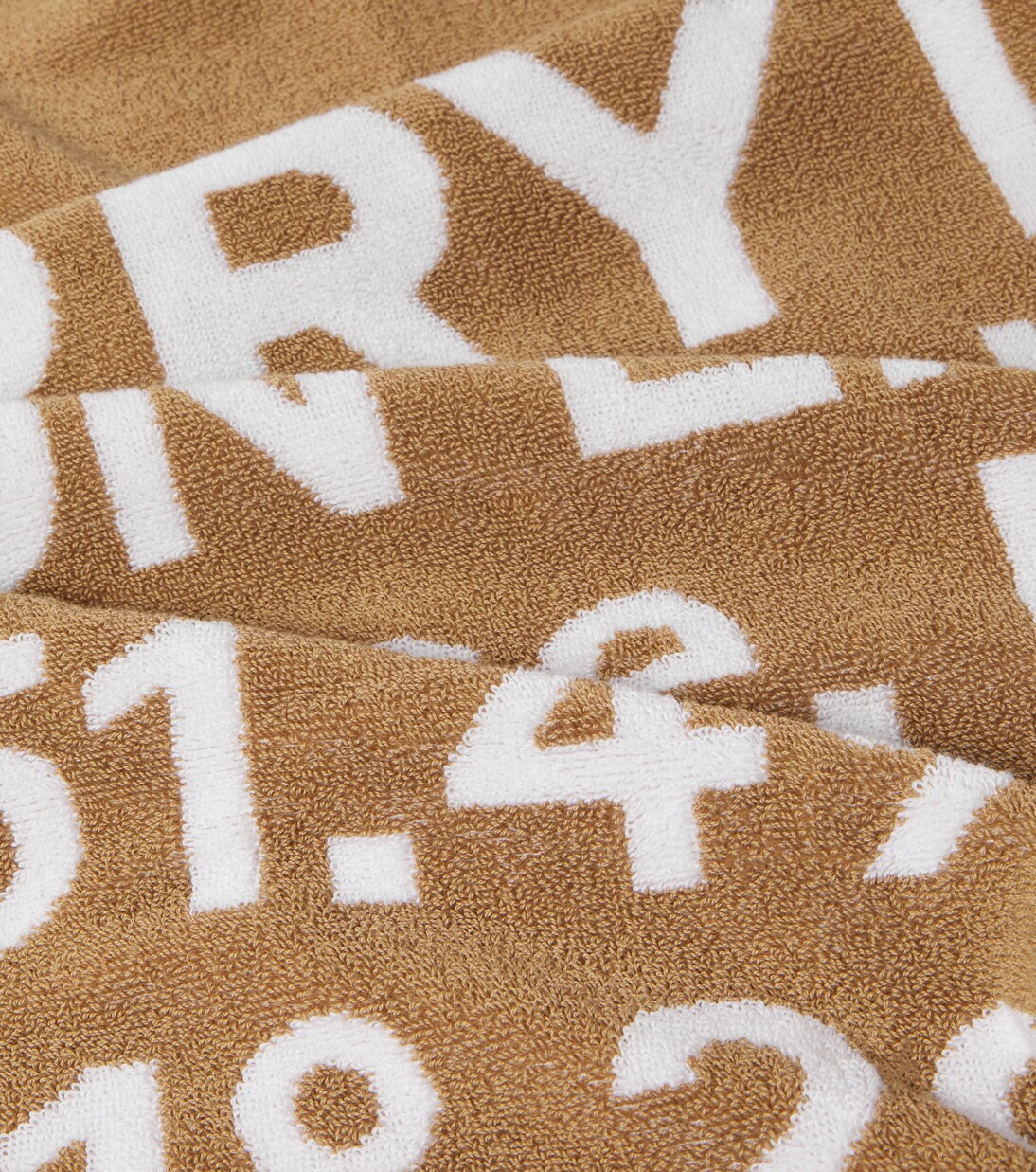Location cotton jacquard towel | Burberry