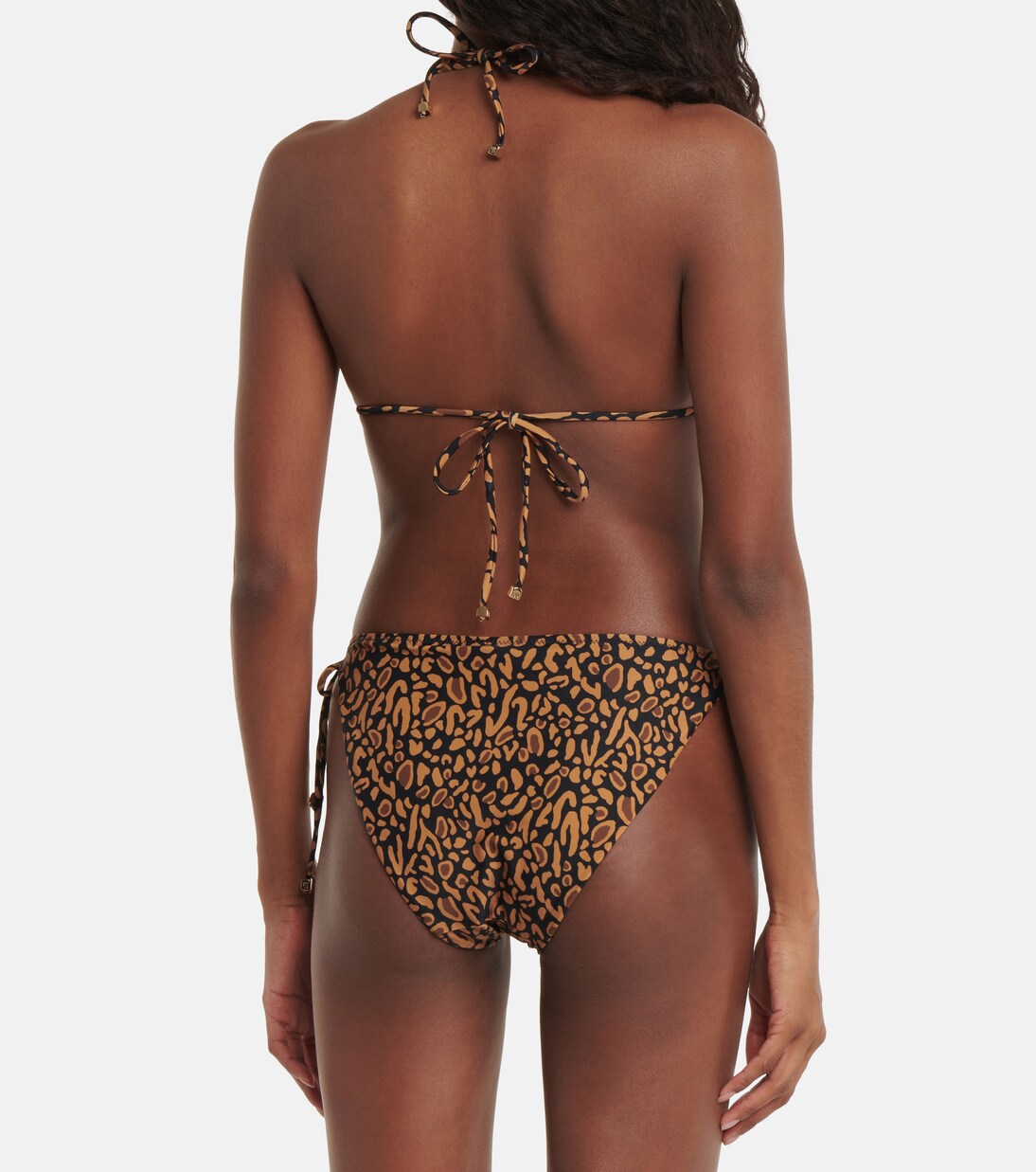 Culotte de bikini Julie à motif léopard | Nanushka