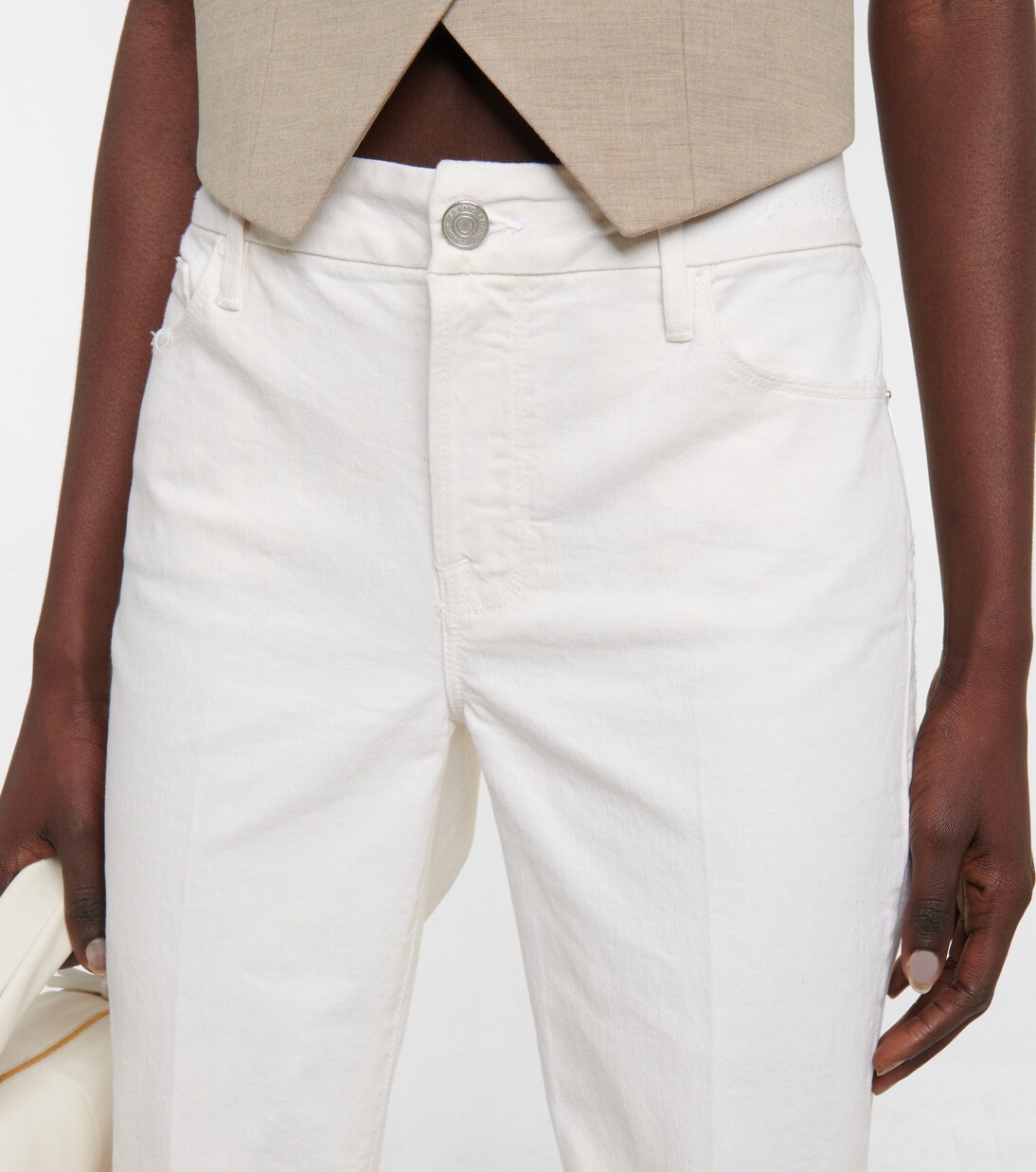 Mid-Rise Jeans Le Crop Mini Boot | Frame