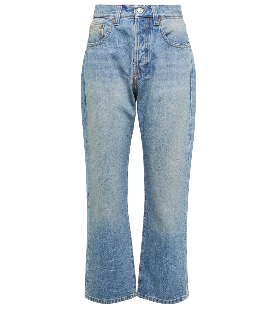 High-Rise Cropped Jeans | Victoria Beckham