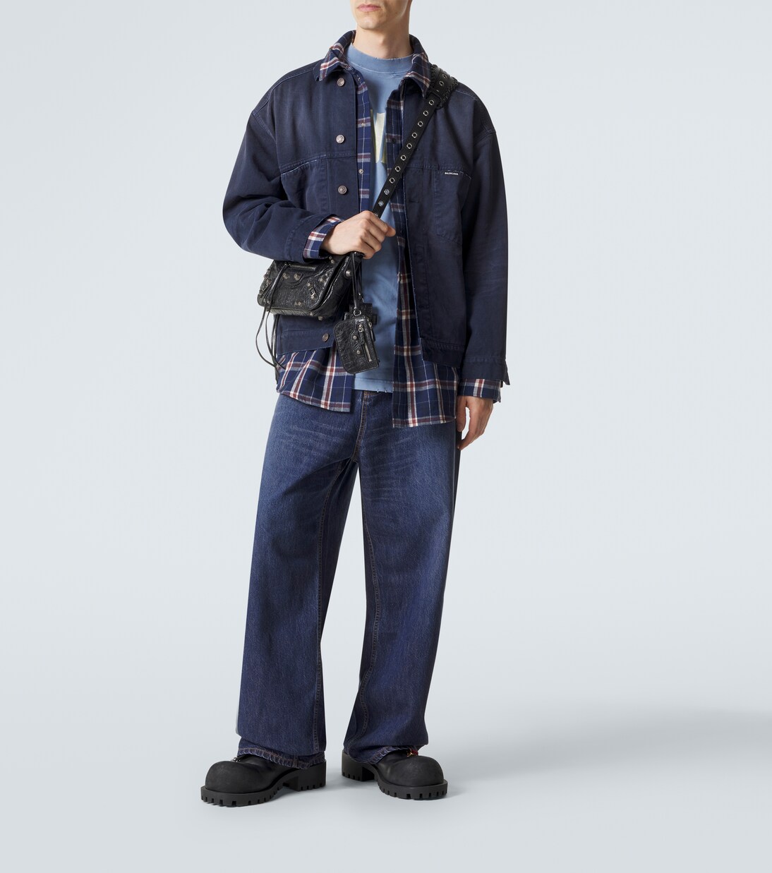 Le Cagole XS leather crossbody bag | Balenciaga