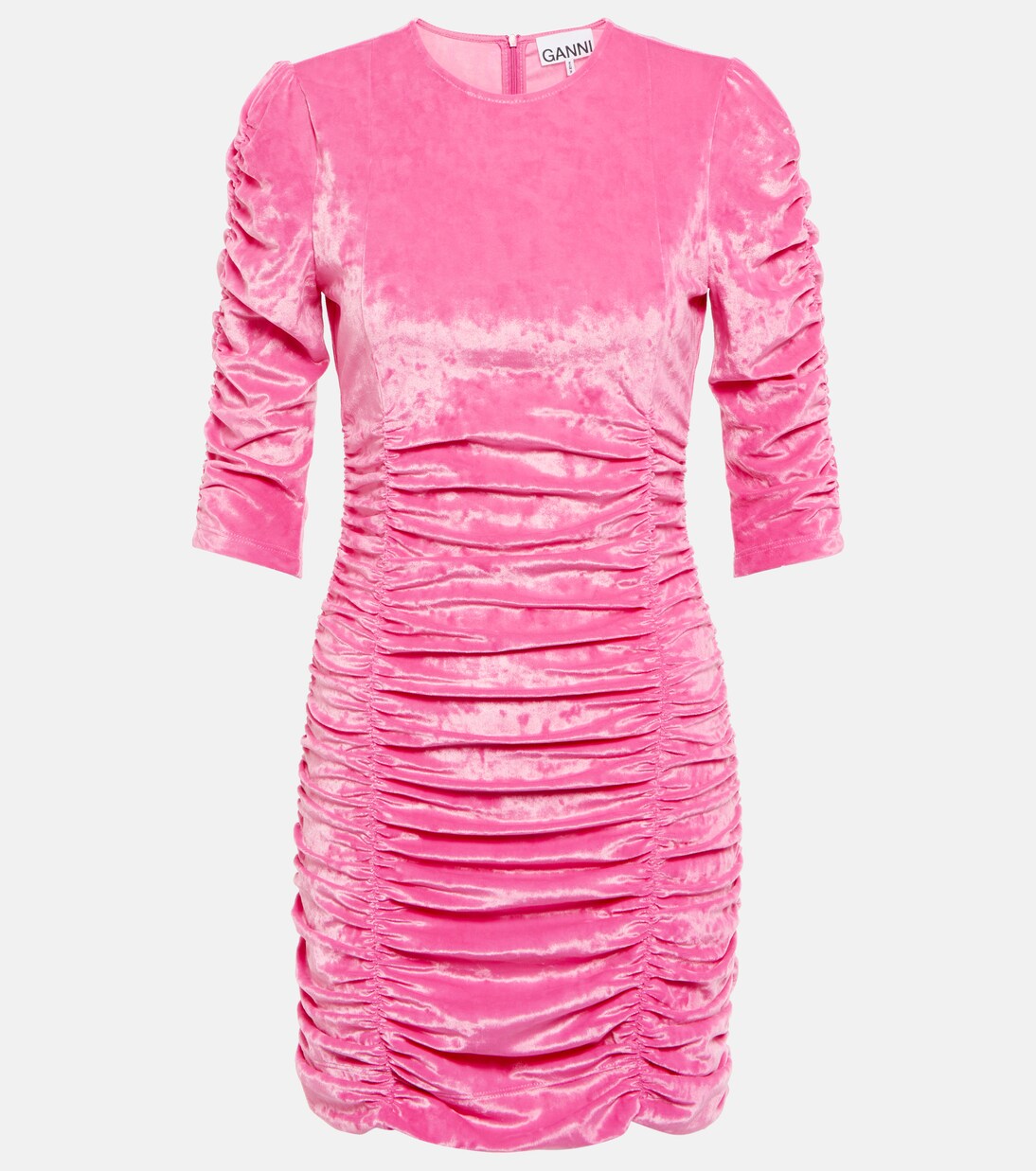 Robe en velours | Ganni