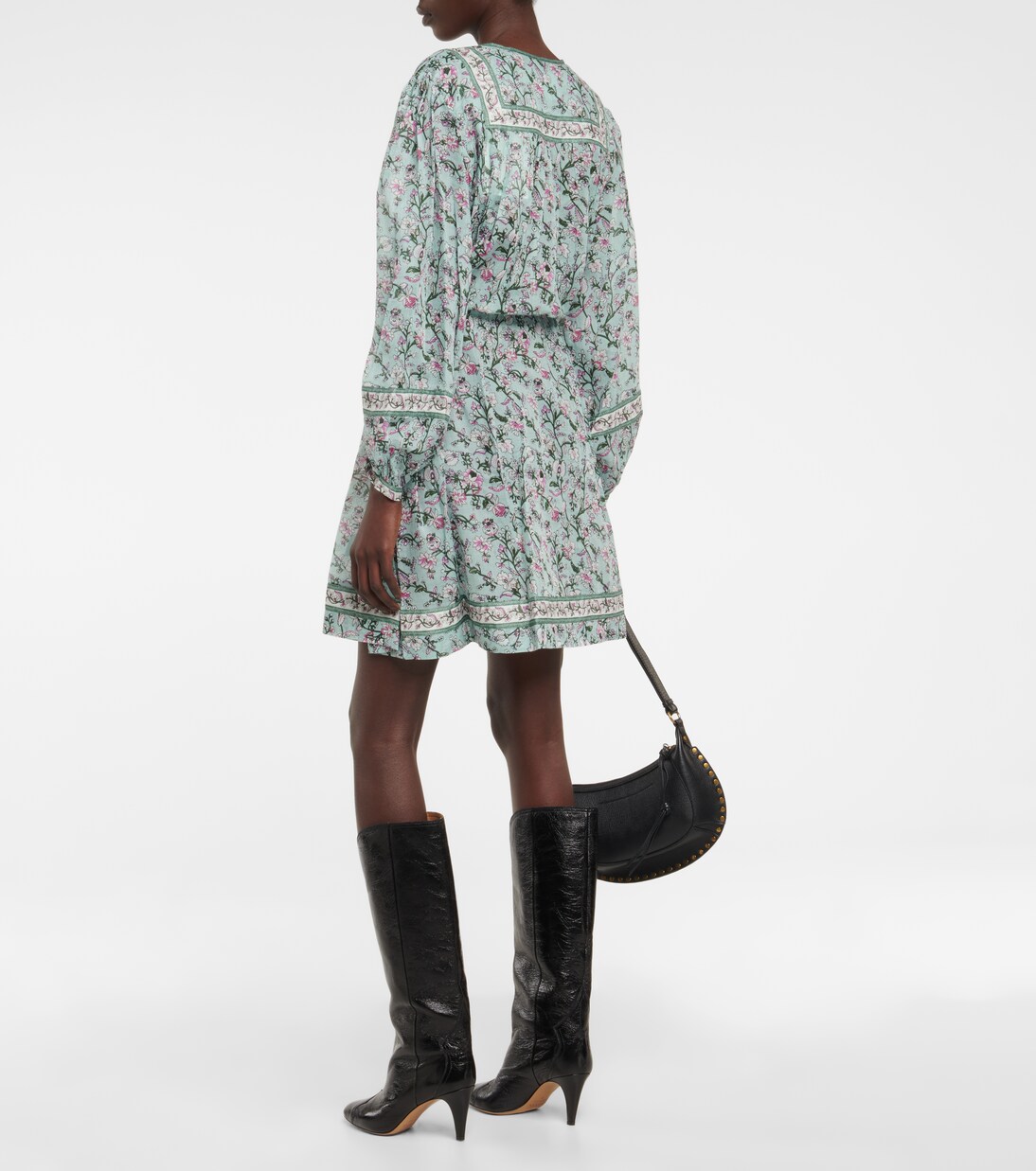 Robe en coton à fleurs | Marant Etoile