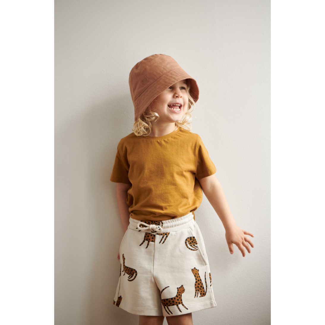 Gram printed cotton shorts | Liewood