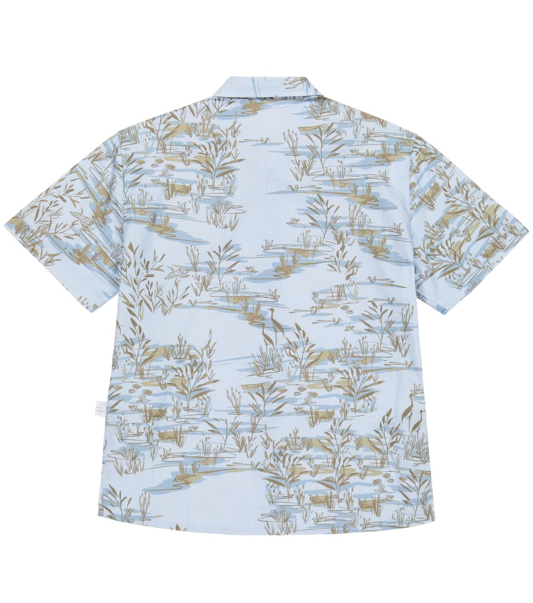 Chemise imprimée en coton | Il Gufo