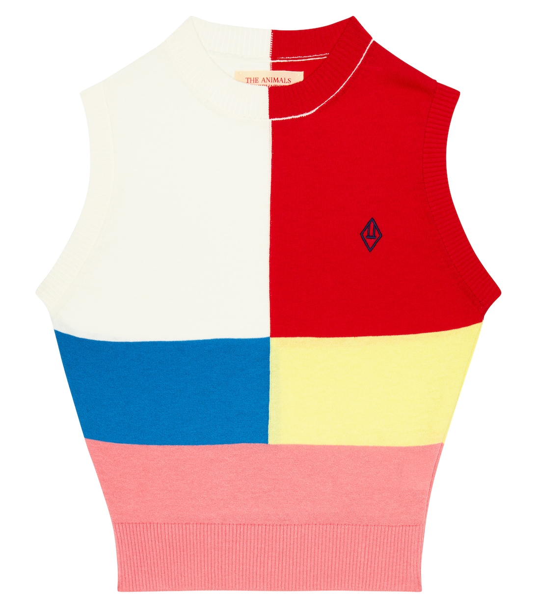 Parrot cotton sweater vest | The Animals Observatory