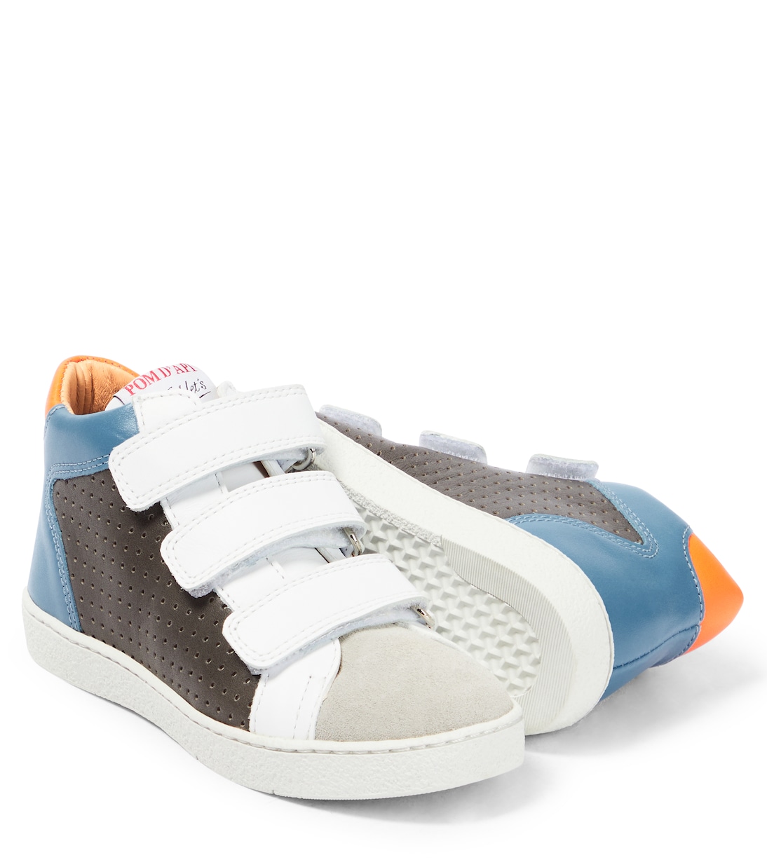 Foam Dop leather sneakers | Pom d'Api