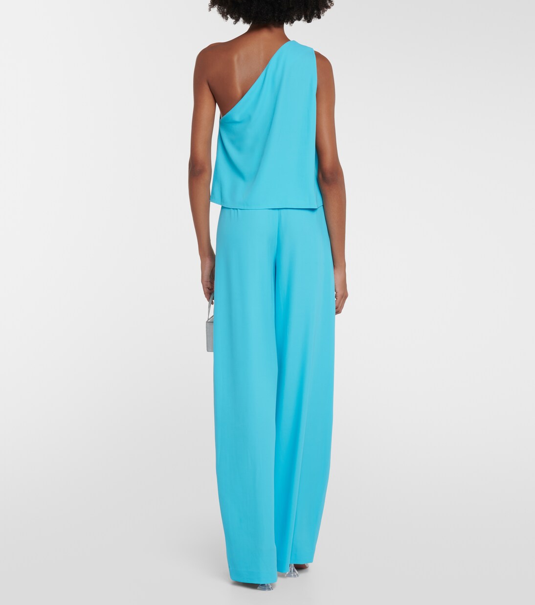 One-Shoulder-Top aus Crêpe | The Sei