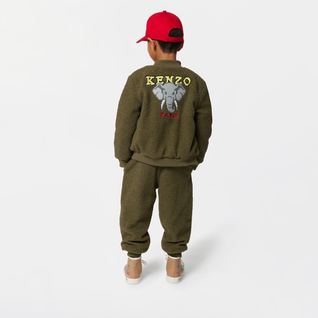 Logo teddy bomber jacket | Kenzo Kids