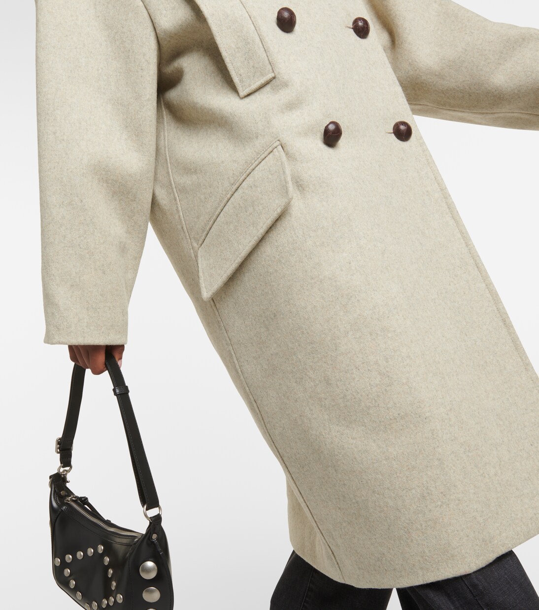 Oversize-Mantel Fabiola aus Wolle | Isabel Marant