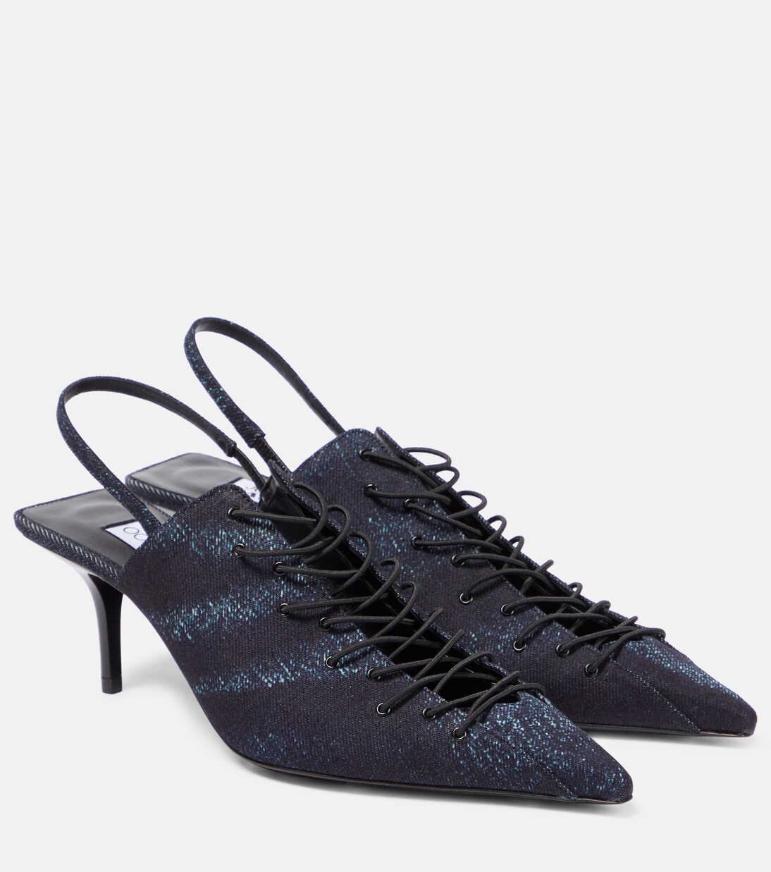 'x Jean Paul Gaultier Corset slingback pumps | Jimmy Choo