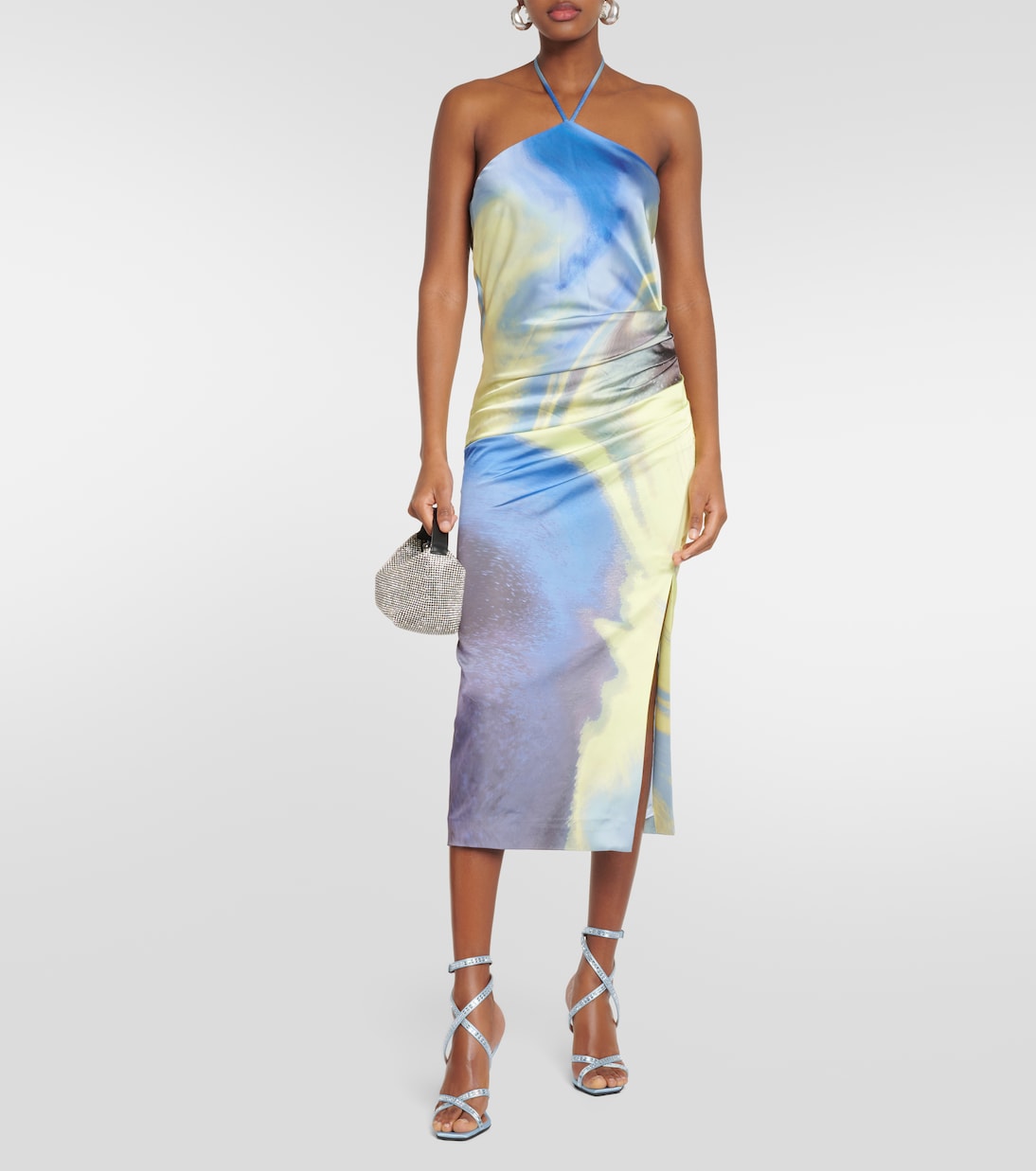 Robe midi Hansel imprimée | Simkhai