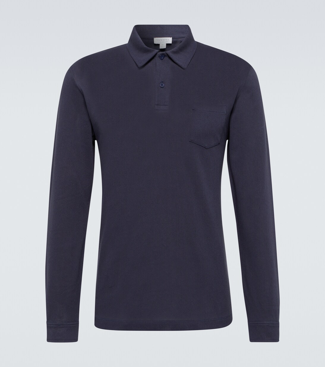 Riviera cotton polo shirt | Sunspel