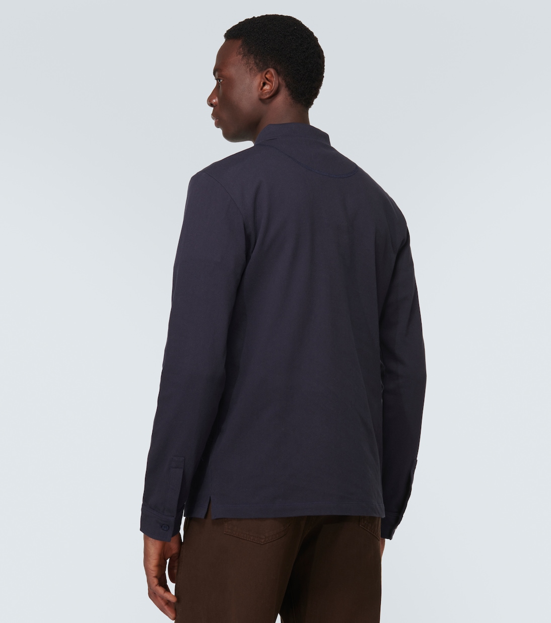 Riviera cotton polo shirt | Sunspel