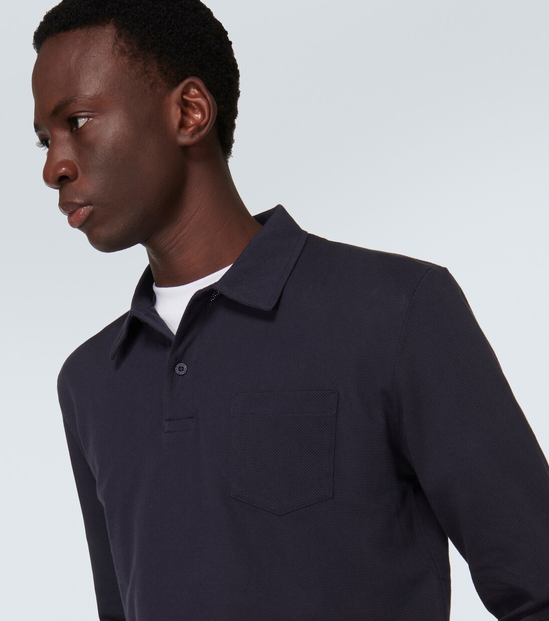 Riviera cotton polo shirt | Sunspel