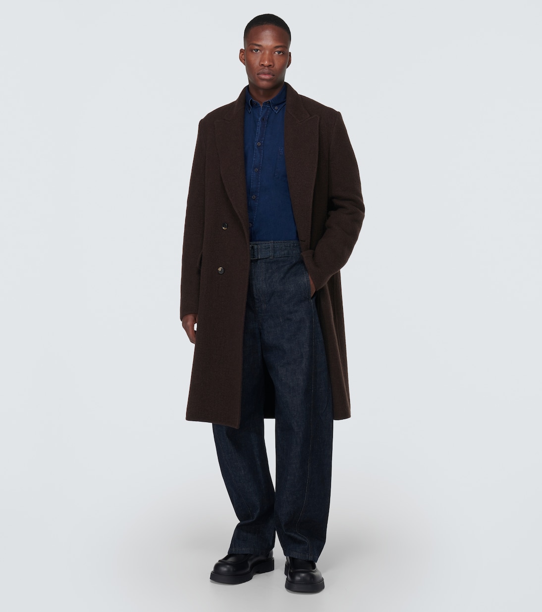 Denim shirt  | Sunspel