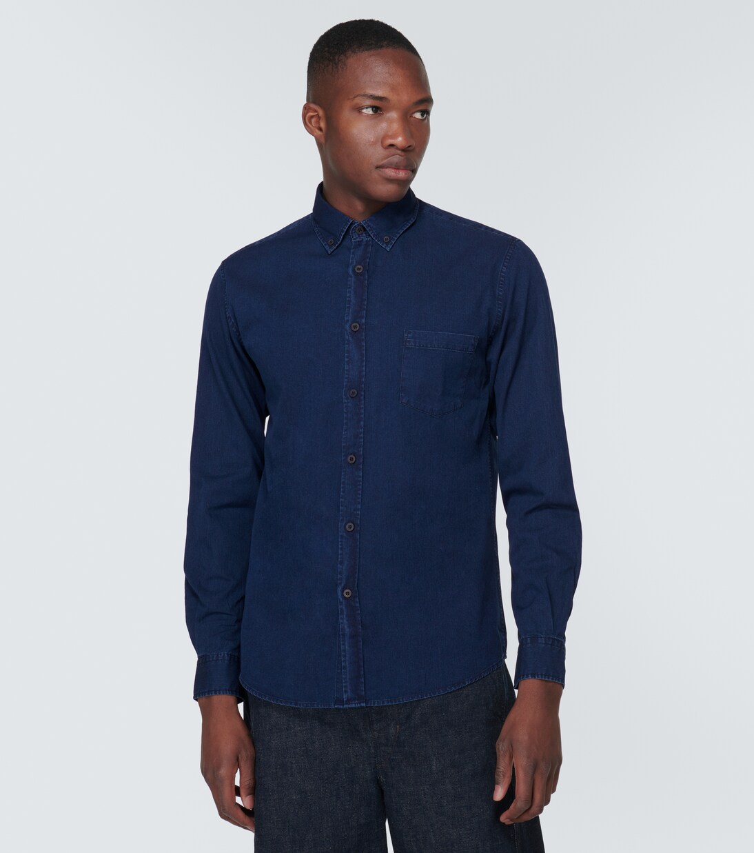 Denim shirt  | Sunspel