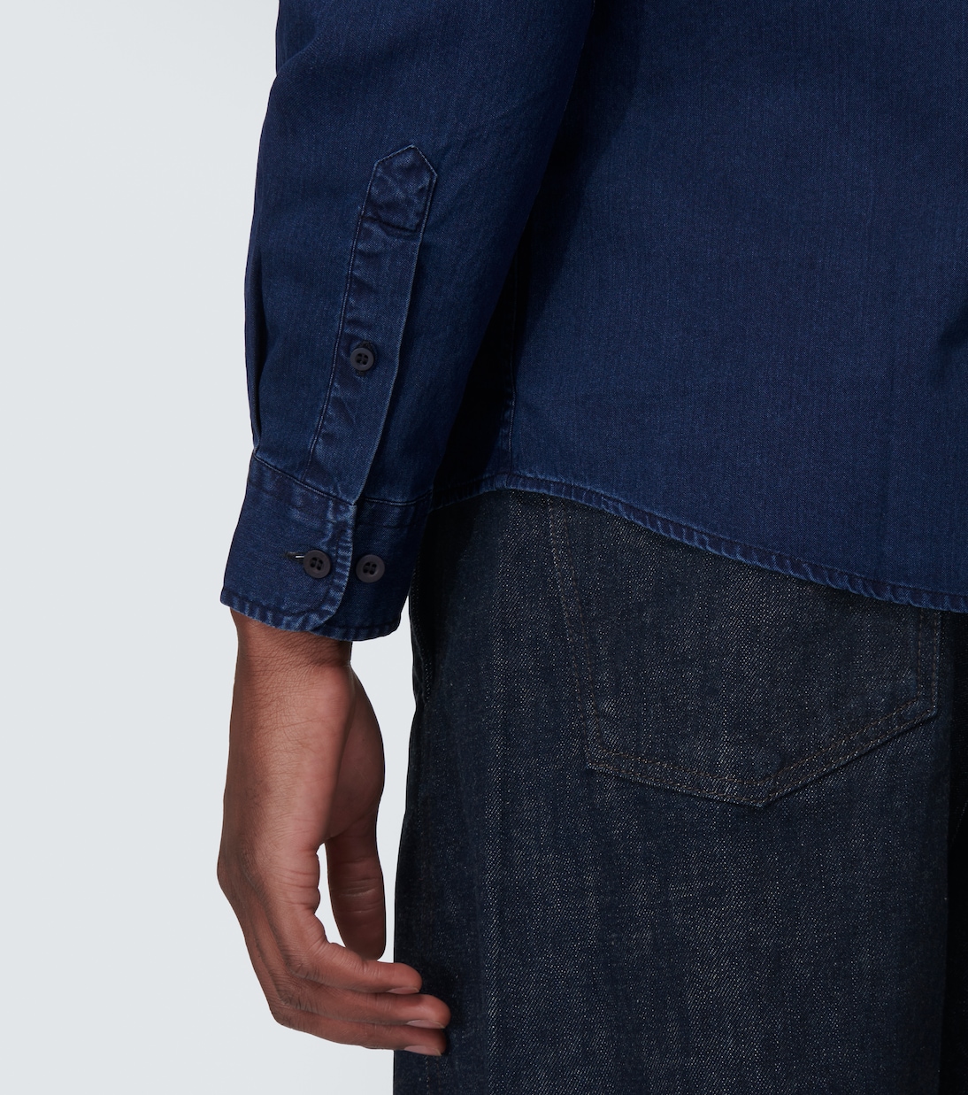 Denim shirt  | Sunspel