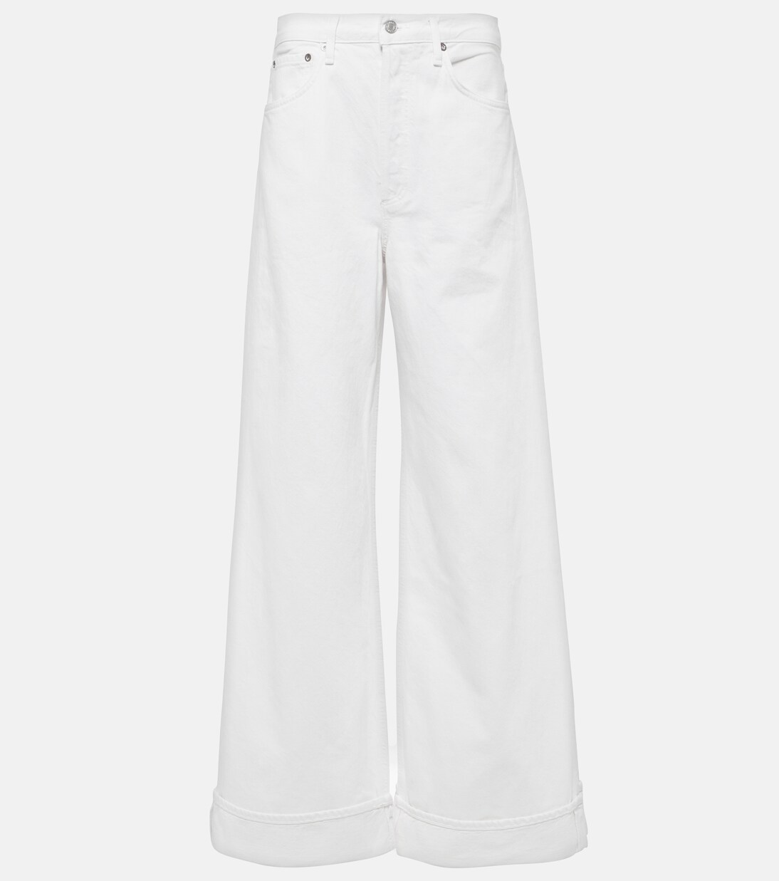 High-Rise Wide-Leg Jeans Dame Jean | Agolde