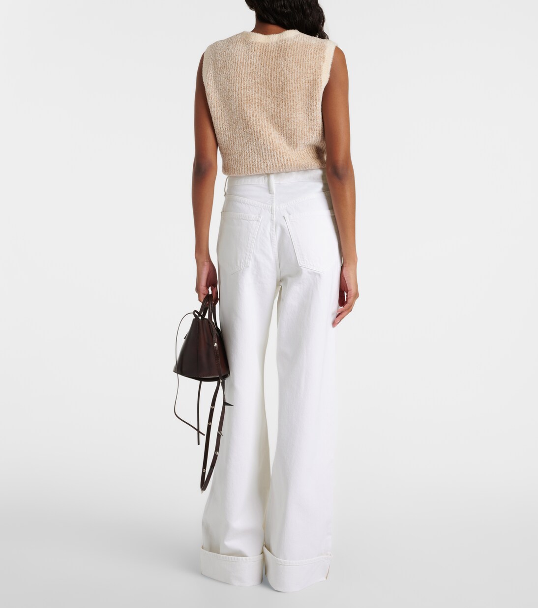 High-Rise Wide-Leg Jeans Dame Jean | Agolde