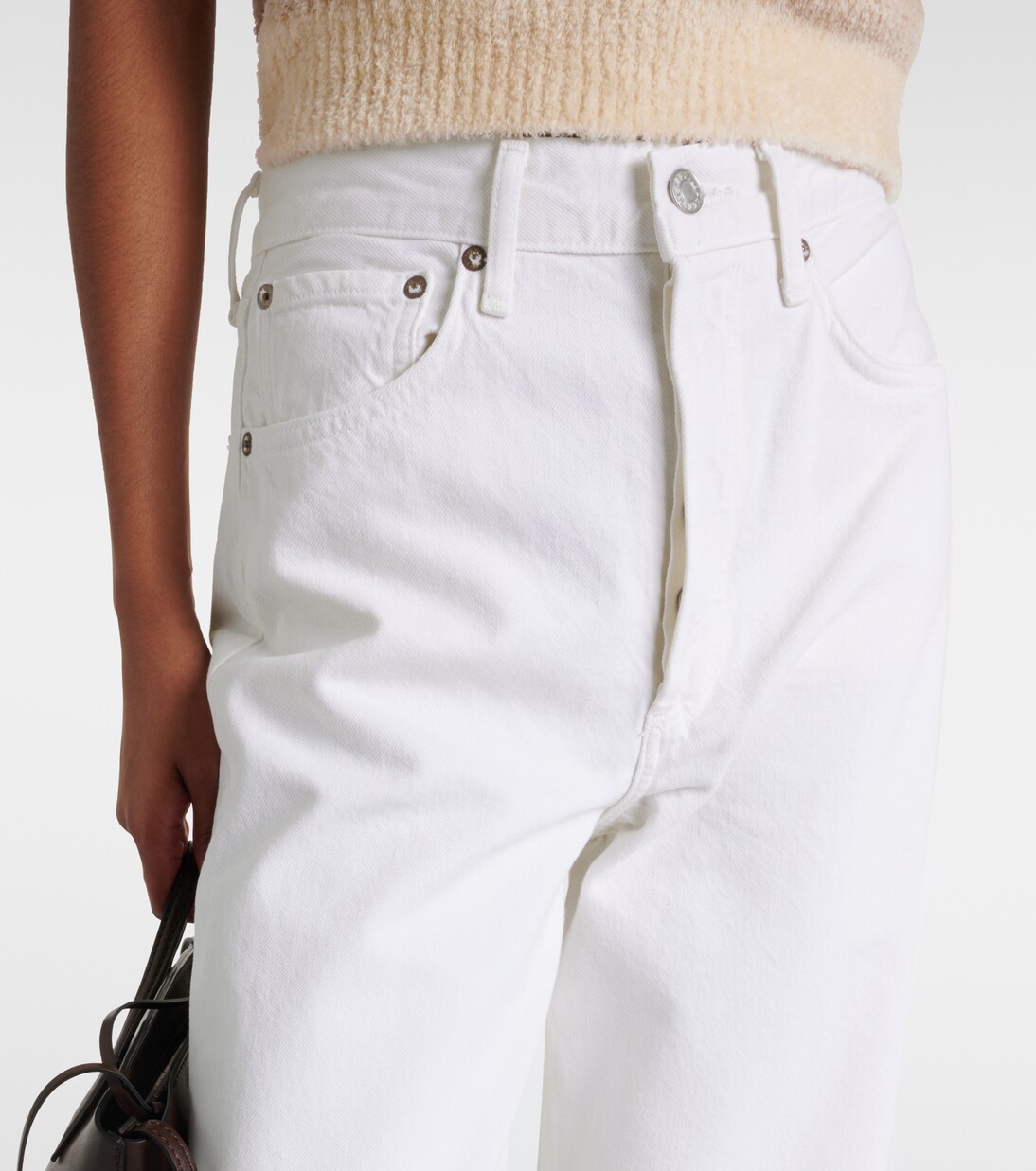 High-Rise Wide-Leg Jeans Dame Jean | Agolde