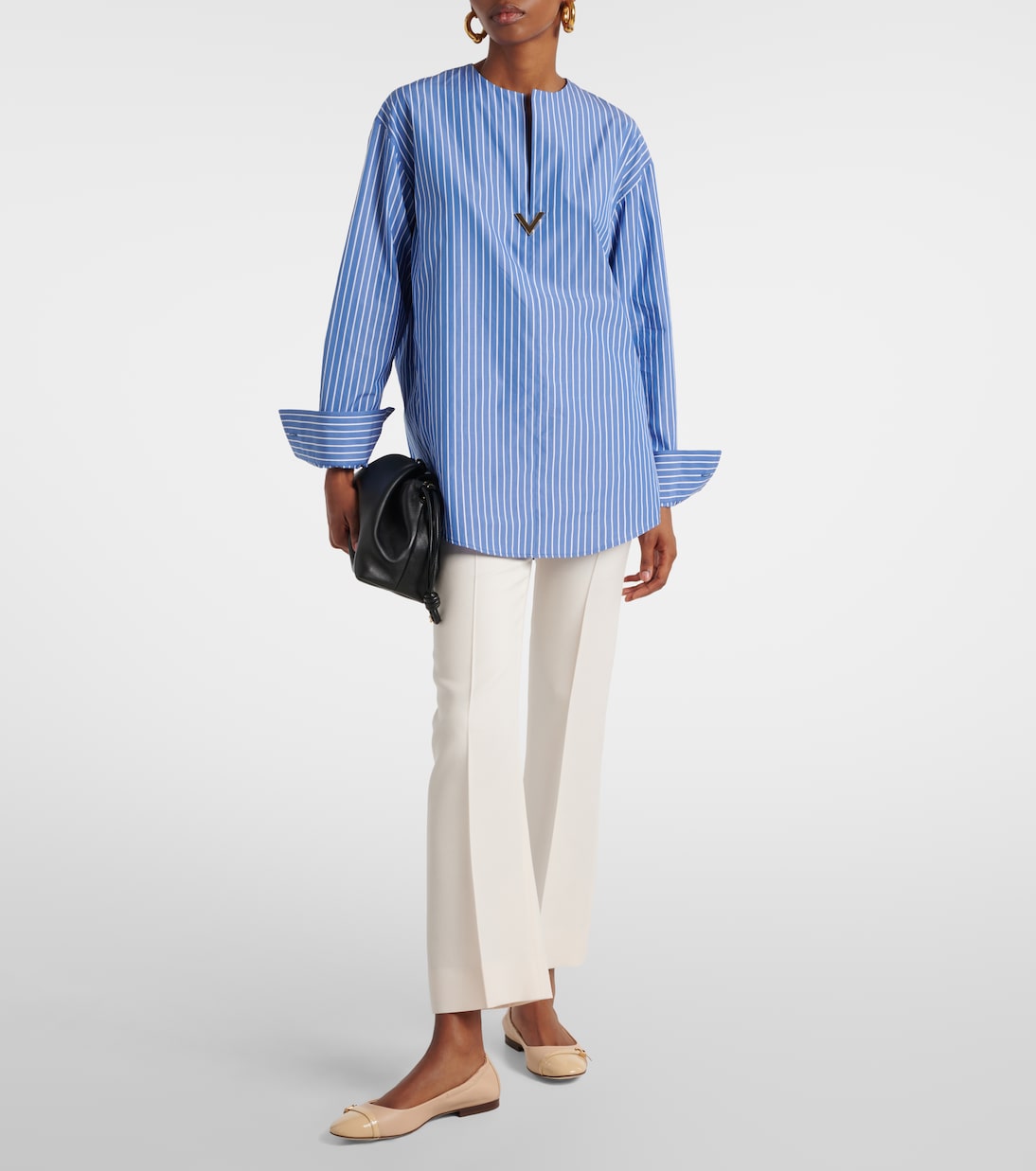 皮革芭蕾舞平底鞋 | Tod's