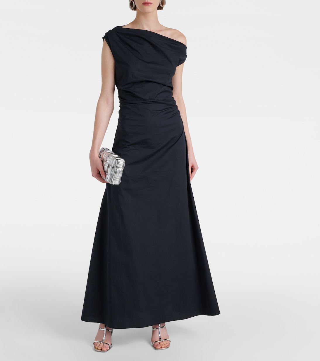 Robe Maxi Phare aus Baumwollpopeline | Staud