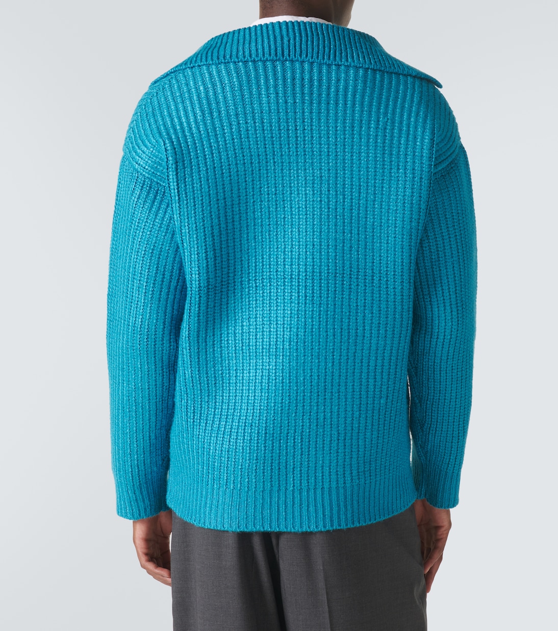 Ribbed-knit silk-blend sweater | Valentino