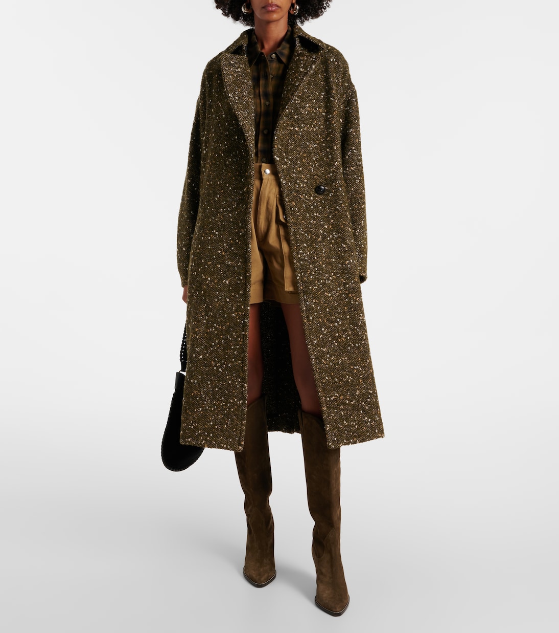 Manteau Horia en laine mélangée | Marant Etoile