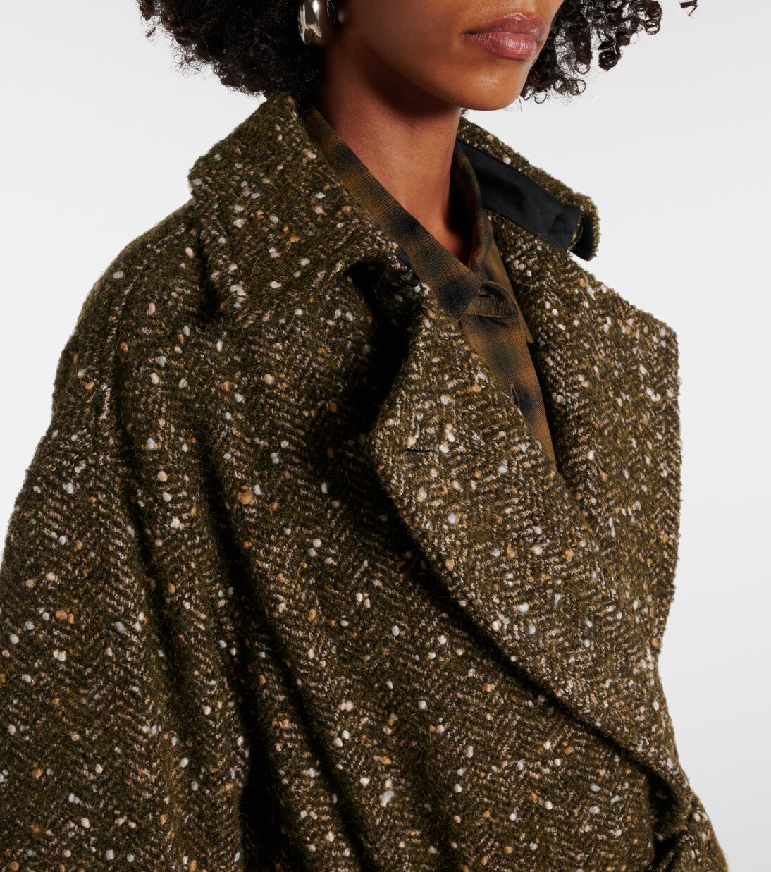 Manteau Horia en laine mélangée | Marant Etoile