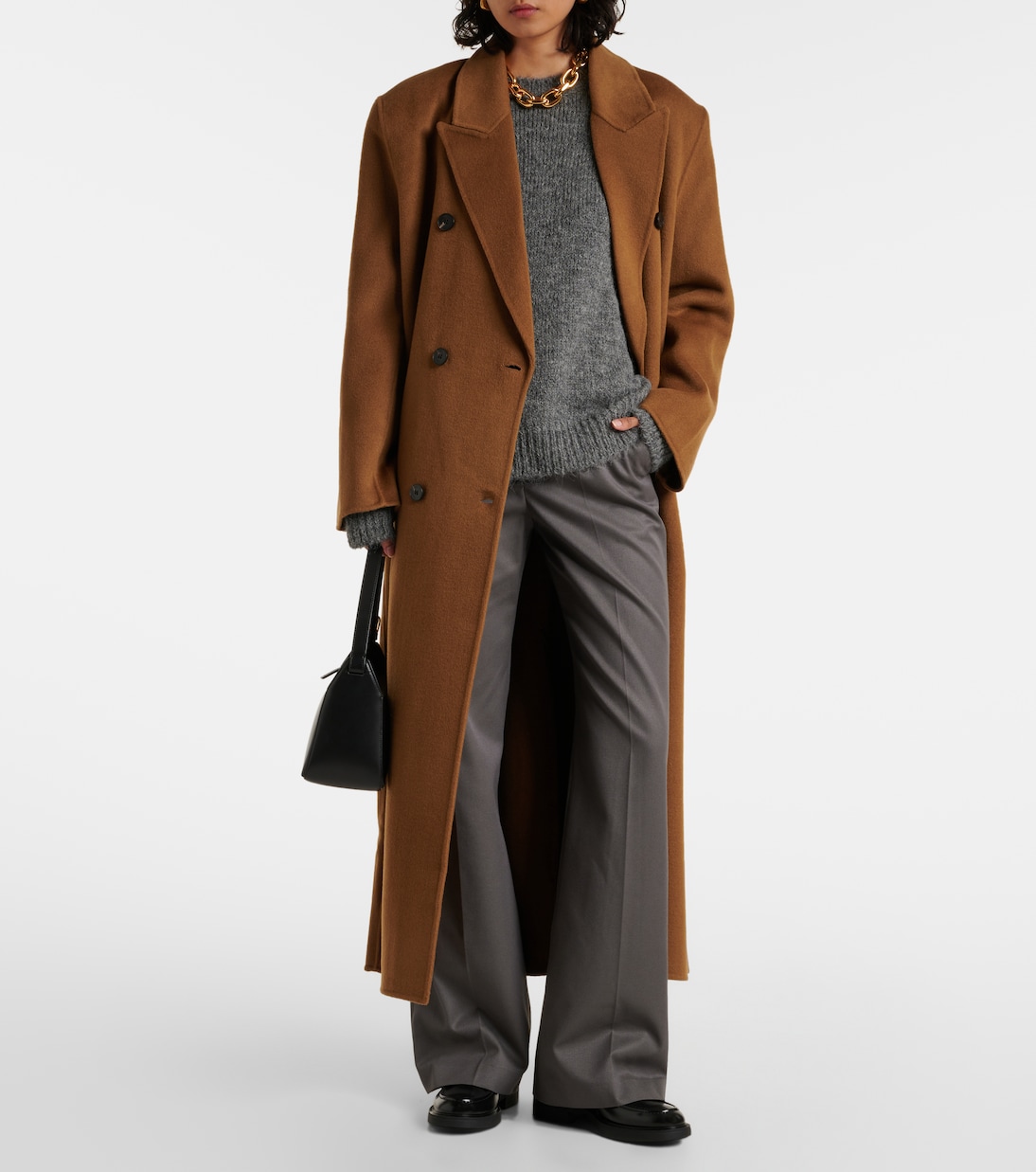 Mantel Gaia aus einem Wollgemisch | The Frankie Shop