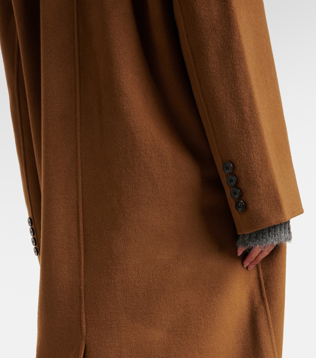 Mantel Gaia aus einem Wollgemisch | The Frankie Shop