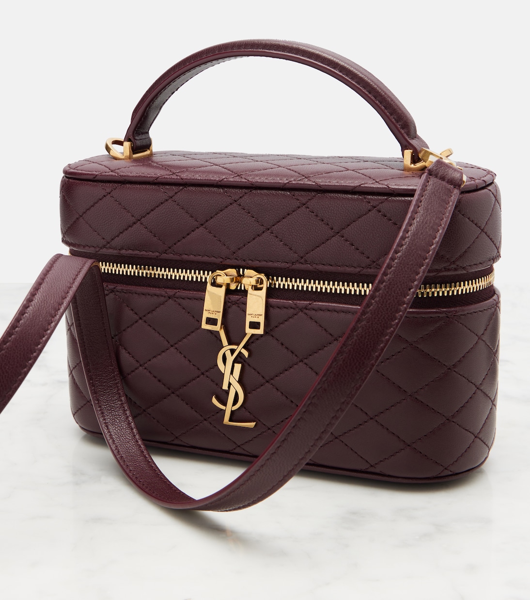 Gaby patent leather vanity bag | Saint Laurent