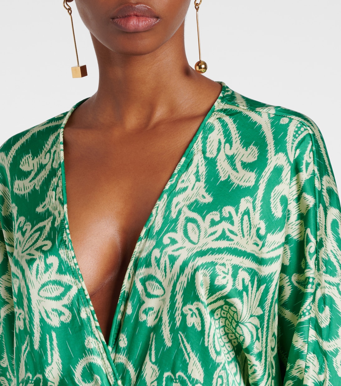 Bedrucktes Maxikleid Ilona | Poupette St Barth