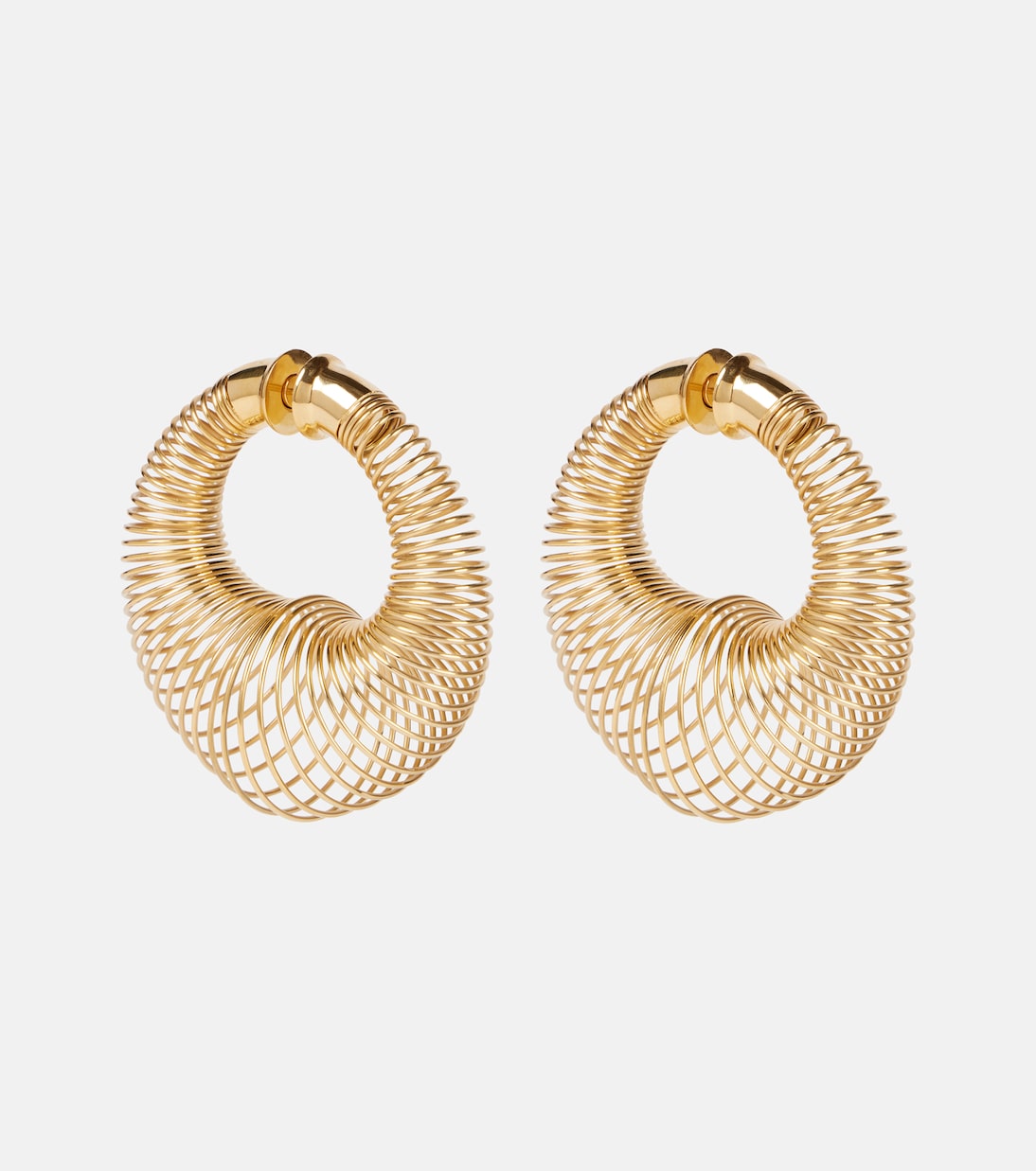 Spiral hoop earrings | Alaïa