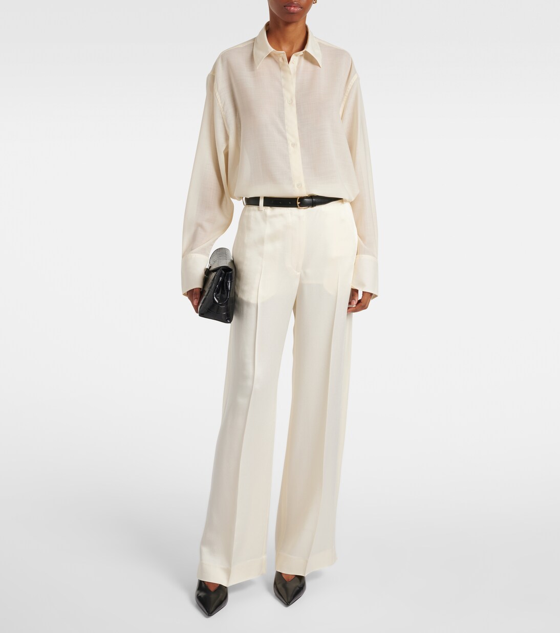 Sheer wool shirt | Toteme