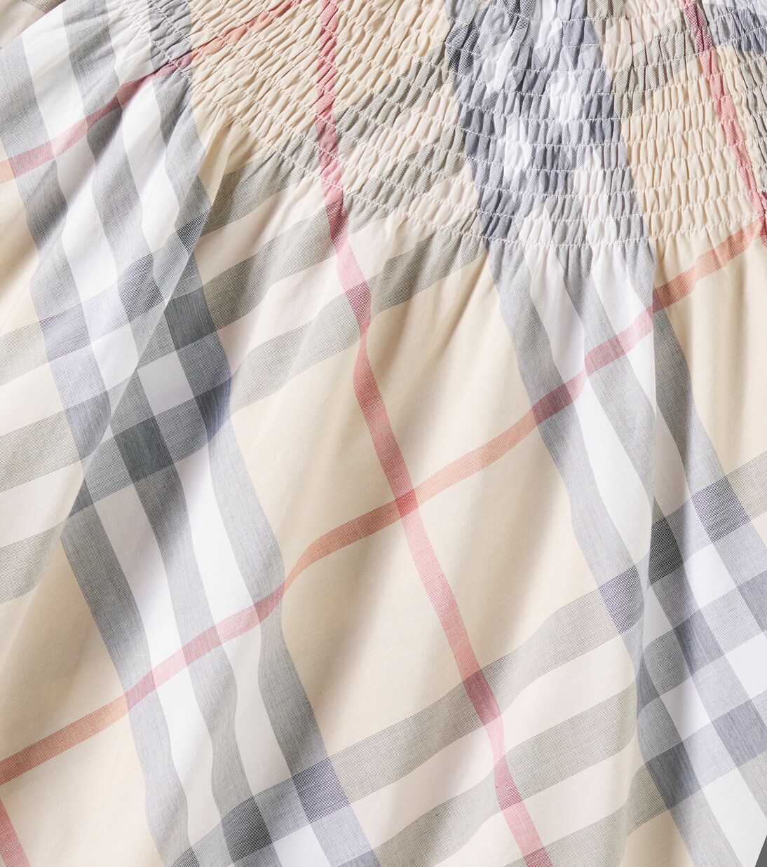 KG5 Cali checked cotton top | Burberry Kids