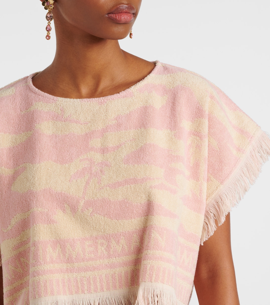 Cropped-Top Maxine aus Baumwollfrottee | Zimmermann