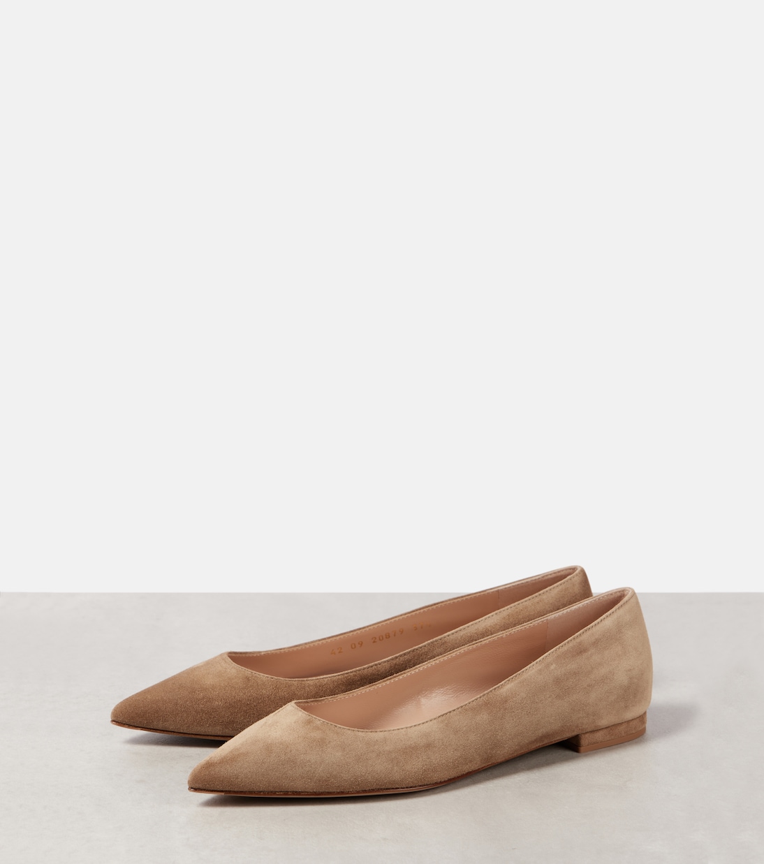 Gianvito suede ballet flats | Gianvito Rossi
