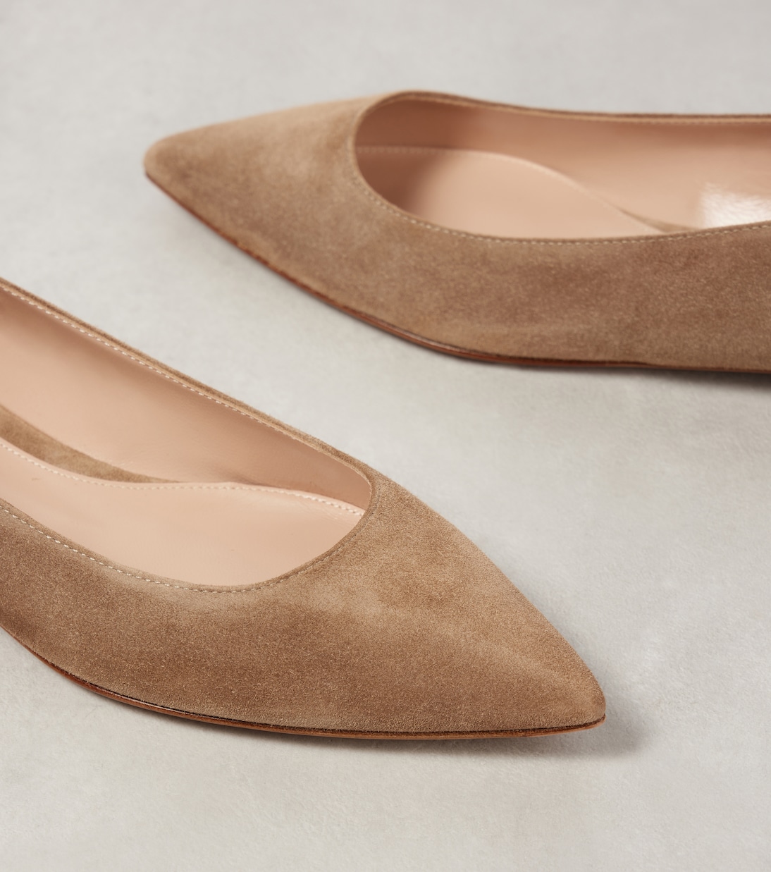 Gianvito suede ballet flats | Gianvito Rossi