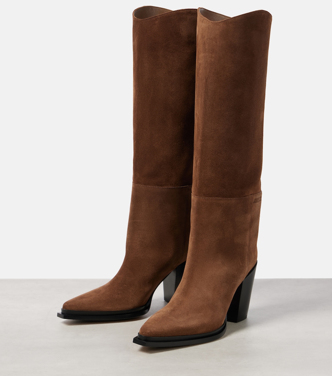 Cece 80 suede knee-high boots | Jimmy Choo