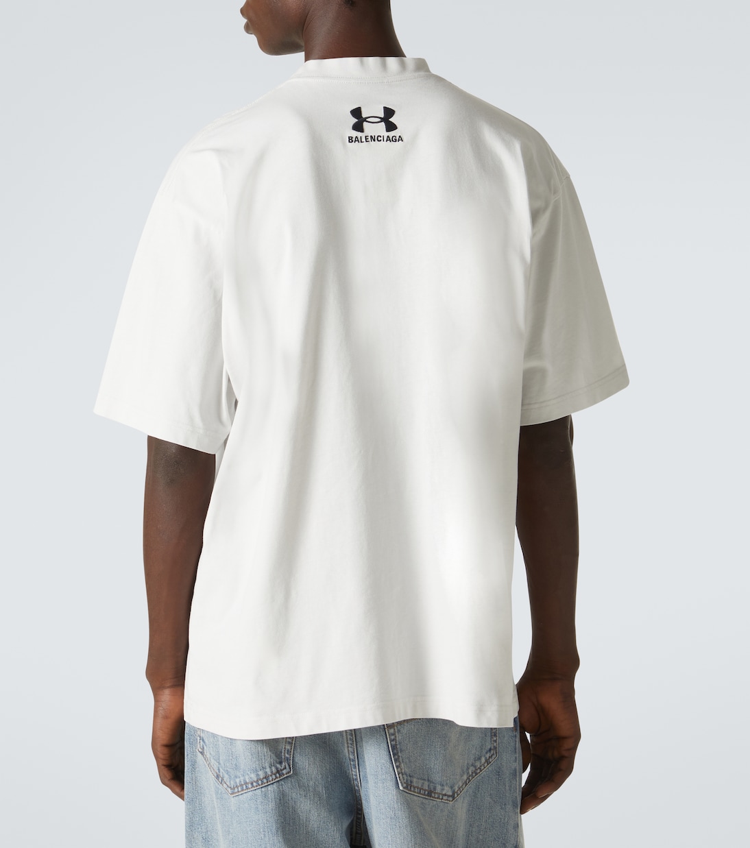 X Under Armour® T-Shirt aus Baumwoll-Jersey | Balenciaga