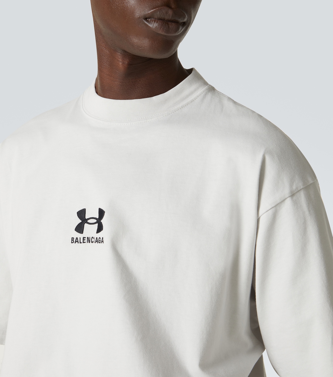 X Under Armour® T-Shirt aus Baumwoll-Jersey | Balenciaga