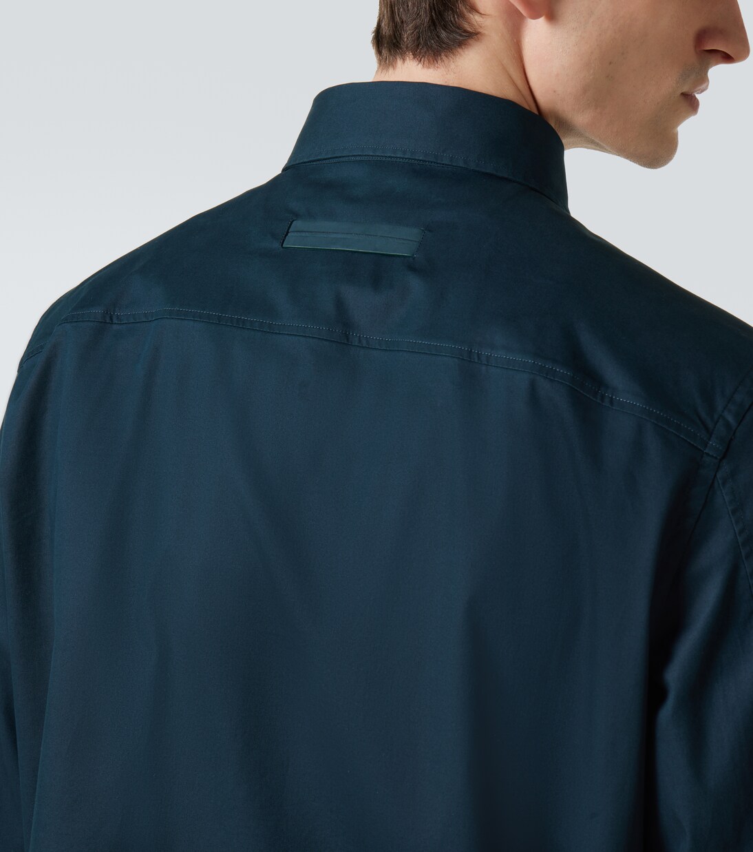 Hemdjacke aus einem Baumwollgemisch | Zegna