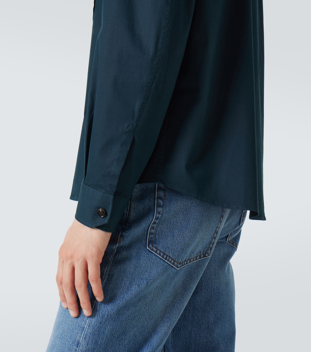 Hemdjacke aus einem Baumwollgemisch | Zegna