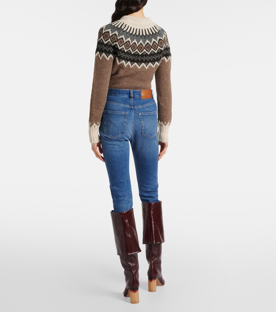 High-Rise Slim Jeans | Chloé