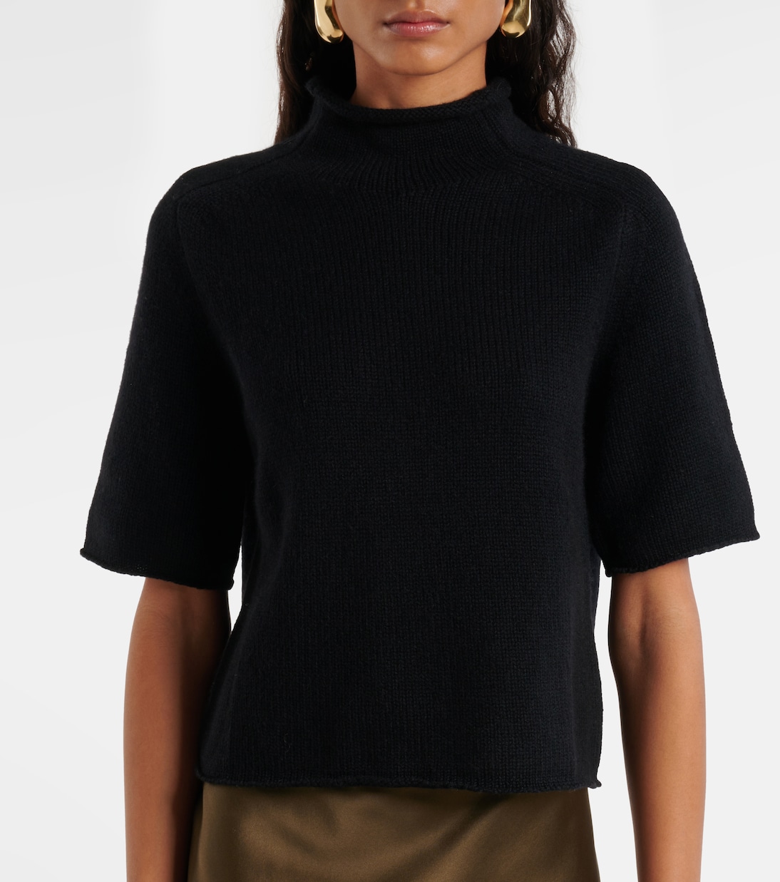 Fride ribbed-knit cashmere top | Lisa Yang